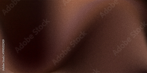 Black dark brown orange gold abstract luxury background. Silk satin fabric. Gradient ombre color. Curtain drapery fold line. Chocolate shade. Shiny glow glitter light. Design. Wide banner. Panoramic.