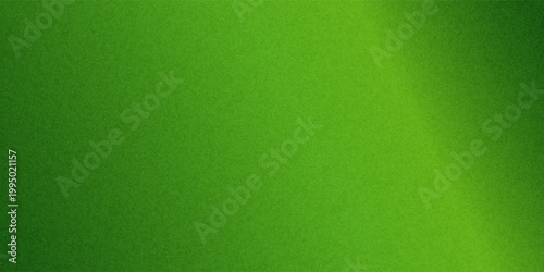 Vibrant Green Grainy Texture Background with Soft Gradient and Metallic Finish