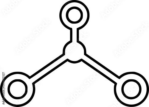 Code branch icon for web, design. Linear illustrations, editable strokes vector silhouette illustration isolated on white background 
