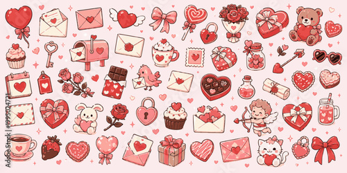 Valentine Sweet Mail Pack