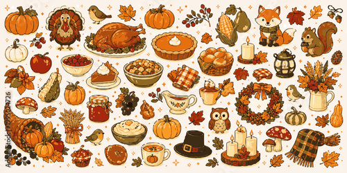 Thanksgiving Harvest Table Pack