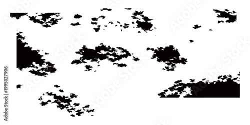 Vintage grunge ink splat background featuring a black floral vector silhouette and dirty paint texture elements with a decorative nature frame