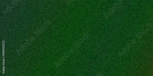 Dark Green Forest Grain Texture Background with Deep Emerald Gradient and Rough Surface