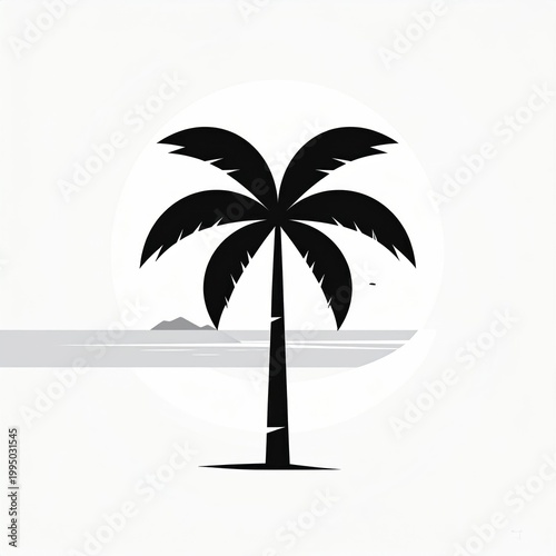Palm silhouette