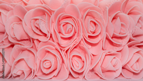 Pink artificial roses texture background wedding Birthday gender party