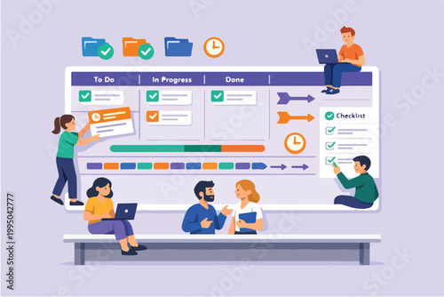 Agile Task Management Board with Kanban Workflow Optimization, Timeline Scheduling, and Productivity Tracking