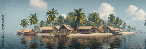 old fishing village Betania Madagascar