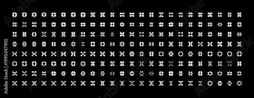 Modern style logo symbol for brand identity. Minimalist abstract logo with flowing geometric shapes representing harmony and balance.