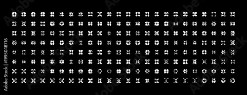 Modern style logo symbol for brand identity. Minimalist abstract logo with flowing geometric shapes representing harmony and balance.