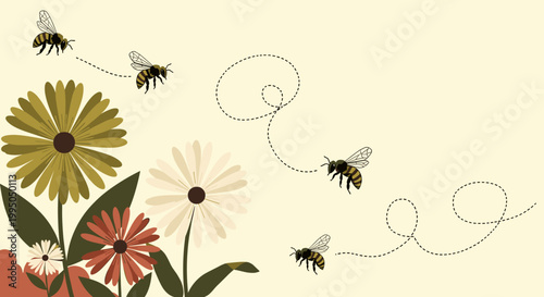 A vibrant, modern floral design evoking feelings of hope and serenity. Ideal for website backgrounds, marketing materials, or social media content.