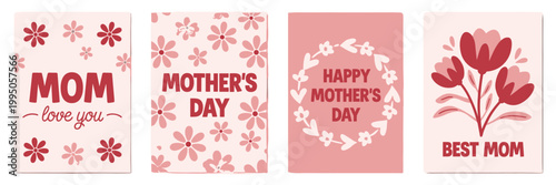Mother's Day Cards with Floral Designs and Sentiments mothers day greeting