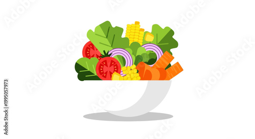 Modern Flat Vector Illustration for Corporate Wellness Initiatives and Employee Health Programs