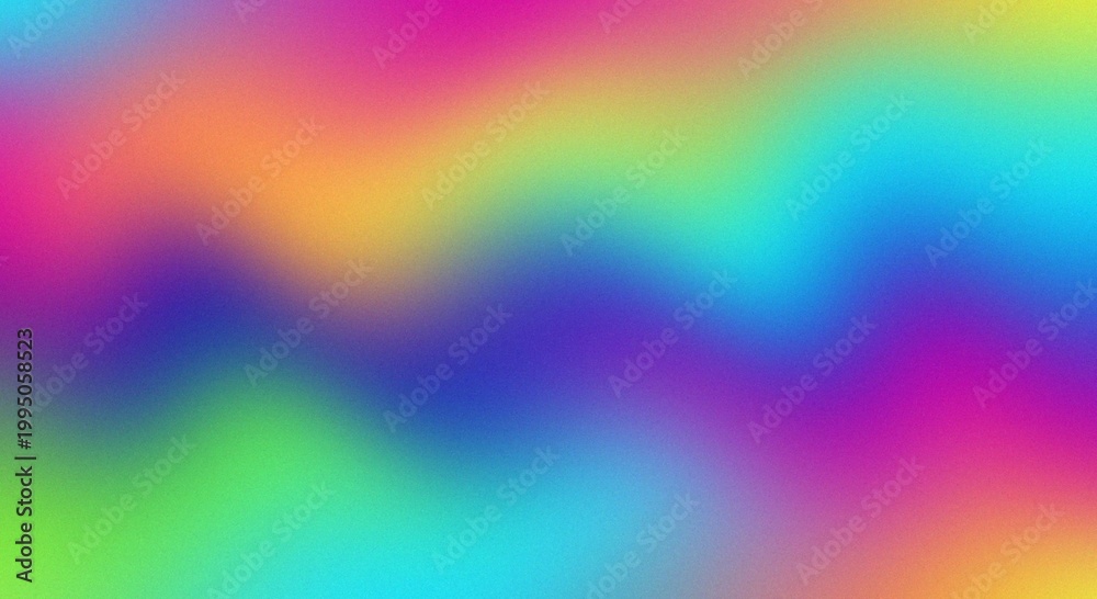 Obraz premium Smooth colorful gradient abstract background illustration