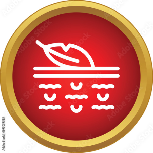 Icon representing gentle skincare, dermatology, and sensitive skin