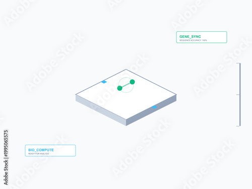 Isometric DNA Computing Micro-Processor for Biotech Engineering and Genetic Sequencing Technology