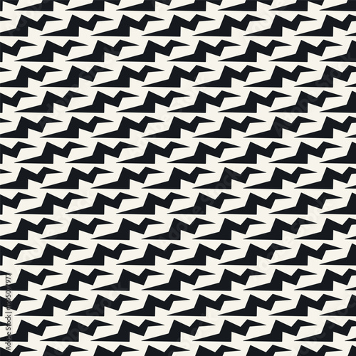 Small black and blue abstract curved lines isolated on white background. Monochrome geometric seamless pattern. Vector simple flat graphic illustration. Texture.
