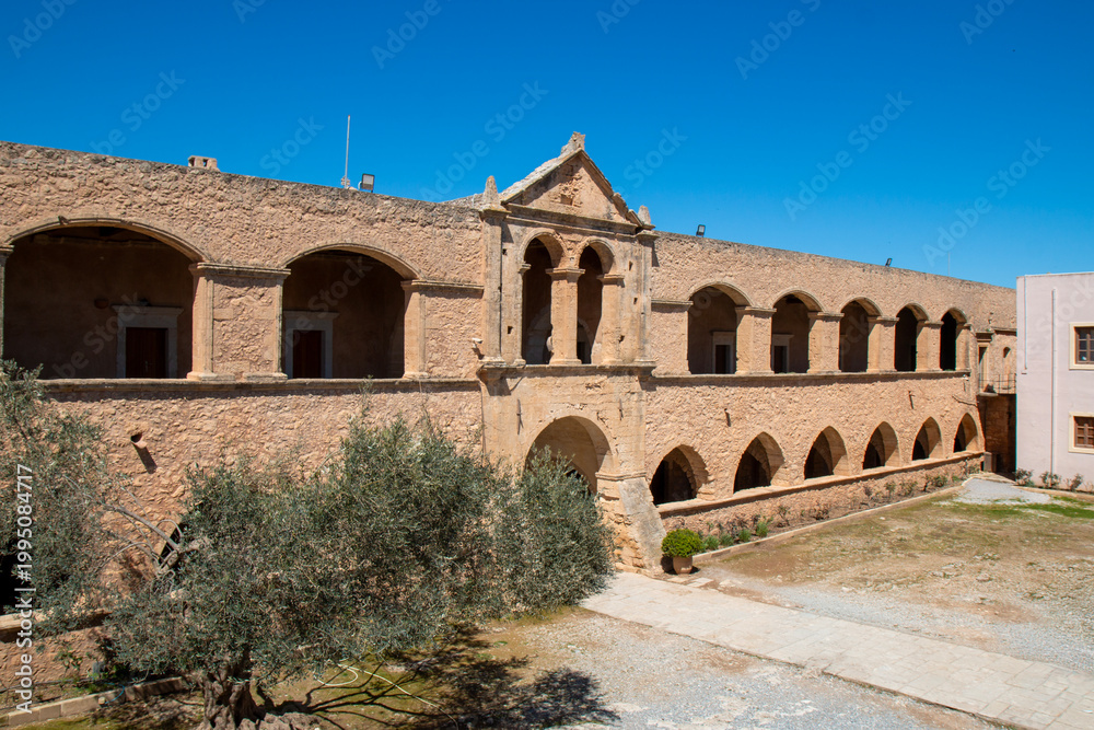 Fototapeta premium Arkadi Monastery Rethymno Crete (Kreta) Greece