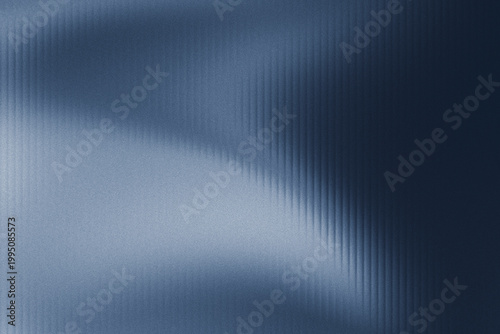 Fotografie Dark Steel Blue Monochromatic Vertical Streak Gradient Background With Soft Powd
