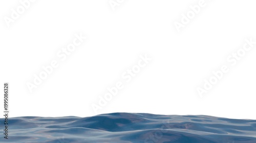 Calm blue water surface wave motion background seamless ocean ripple animation abstract liquid scene 4K 3D video loop