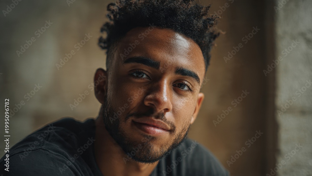 Fototapeta premium Confident Young Man Portrait