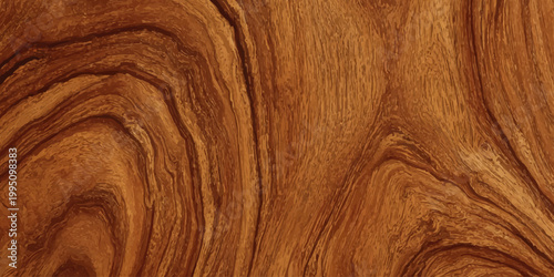 Foto Luxury Olive Wood Texture Background with Elegant Natural Swirls and Deep Brown Organic Grain Patterns for Design