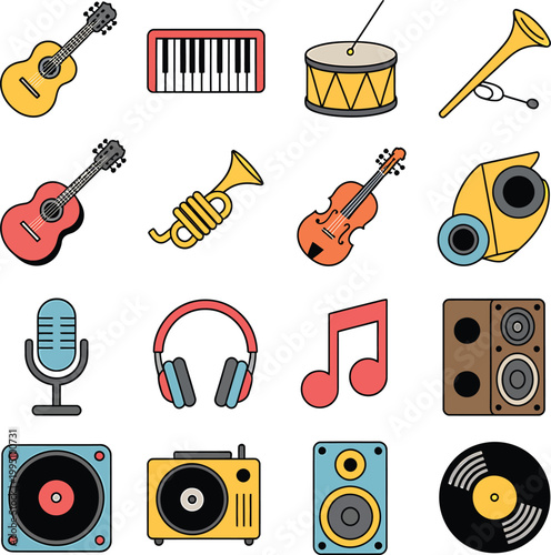 Musical Instruments and Audio Equipment Collection