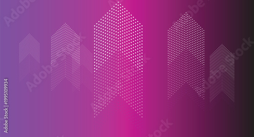 Abstract geometric background with colorful zigzag angular shapes and modern design