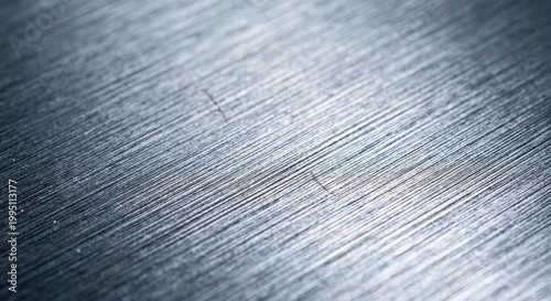 Brushed aluminum surface