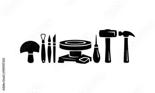 Set ok mechanical icon 