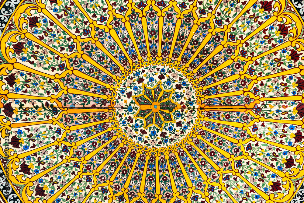 Obraz premium arabic oriental style tile details