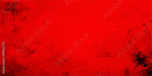 Photos Vibrant red textured grunge background offering a bold statement of passion and energy