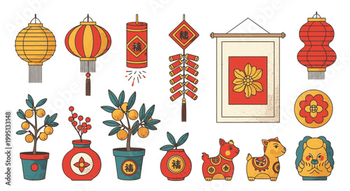 Chinese New Year Decorations and Symbols 2.