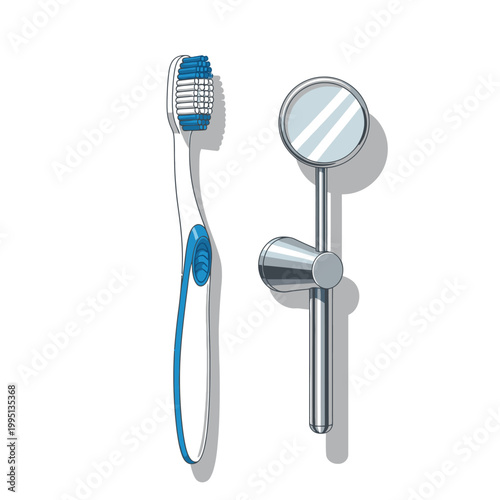 Electric toothbrush and holder.
