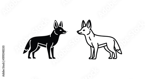 Dingo vs Wild Dog Breed Comparison Guide Vector
