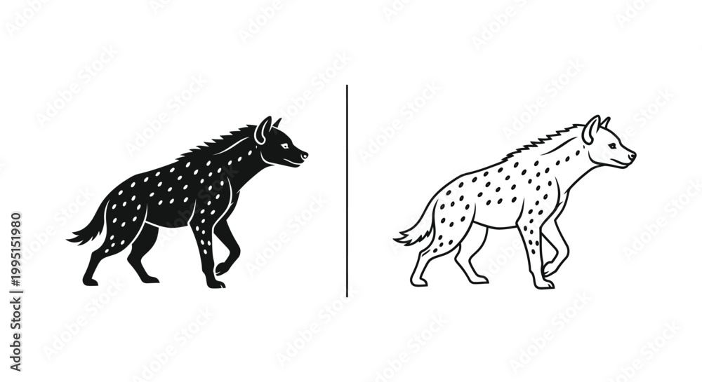 Obraz premium Ancient Horse Evolution: Zebra to Modern Horse Transformation Vector