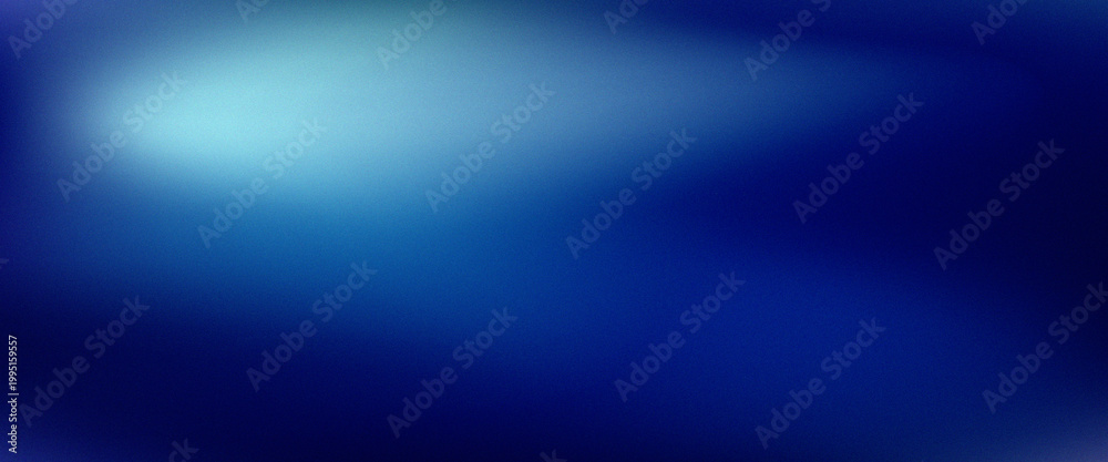 Obraz premium Abstract Deep Blue Background With Subtle Cyan Gradient And Blur Effect
