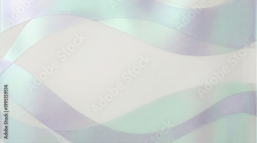 Abstract Pastel Wave Background for Healthcare Packaging Design