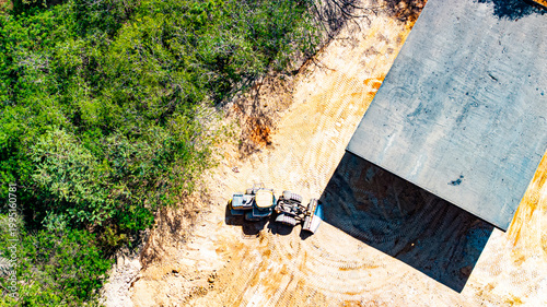 Photos Mines of extraction and processing of limestone inside of the Cafuringa Environmental Protection Area, causing devastation, pollution by cement factories