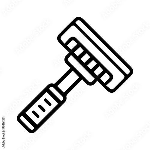 Classic Shaving Razor Icon