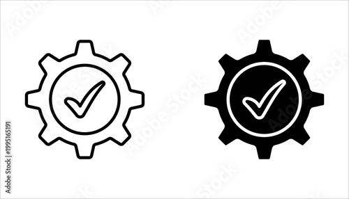 management icon set isolated on white background. Vector illustration.