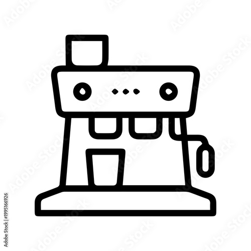Coffee maker icon