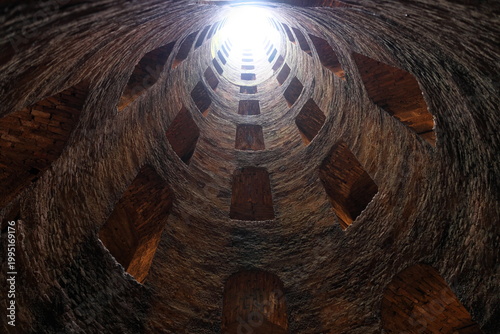 Orvieto, Italy - April 16, 2026: Saint Patrick's well in Orvieto