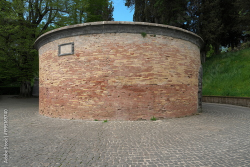 Orvieto, Italy - April 16, 2026: Saint Patrick's well in Orvieto
