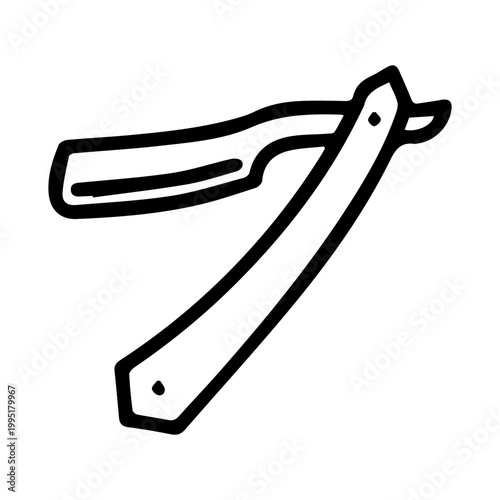 Straight Razor Icon