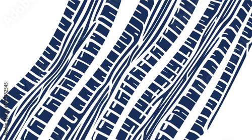 Tire tracks and street markings a detailed road surface pattern