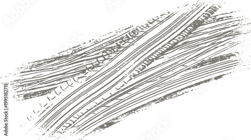 Tire skid marks on street accident investigation road safety concepts