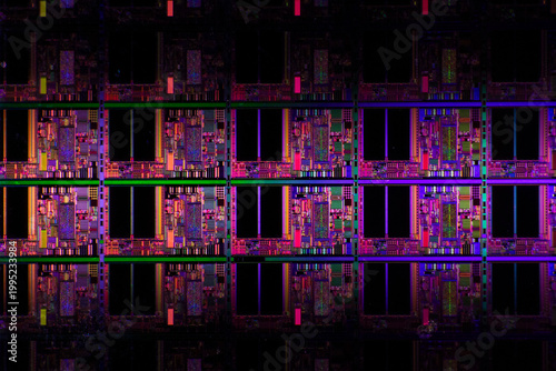 Integrated circuit of Bare Die chips