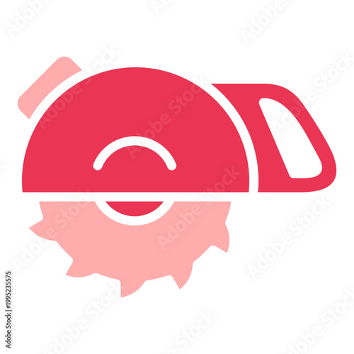 Saw Glyph Color Icon