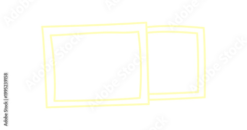 Matchbox camp adventure silhouette in cartoon doodle style with line sketch elements. Outdoor icon in soft color, travel and camp graphic for adventure themed symbol or item.