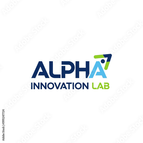 Alpha Innovation Lab Logo Design.